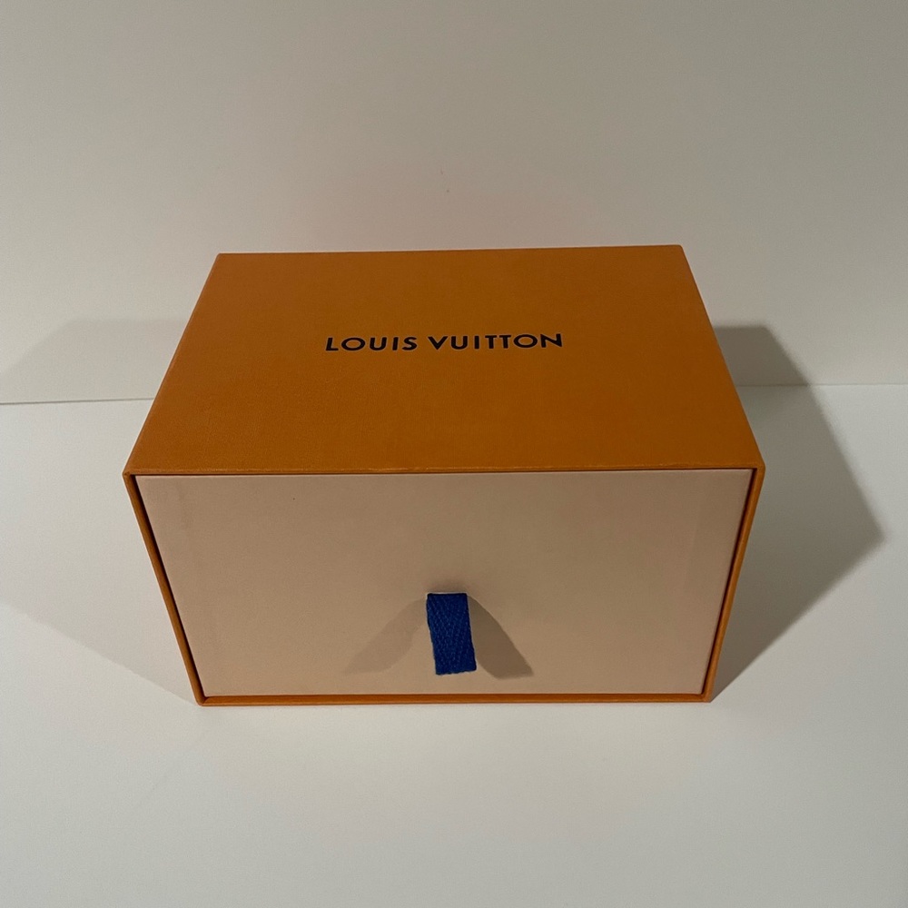Empty Louis Vuitton Orange Box